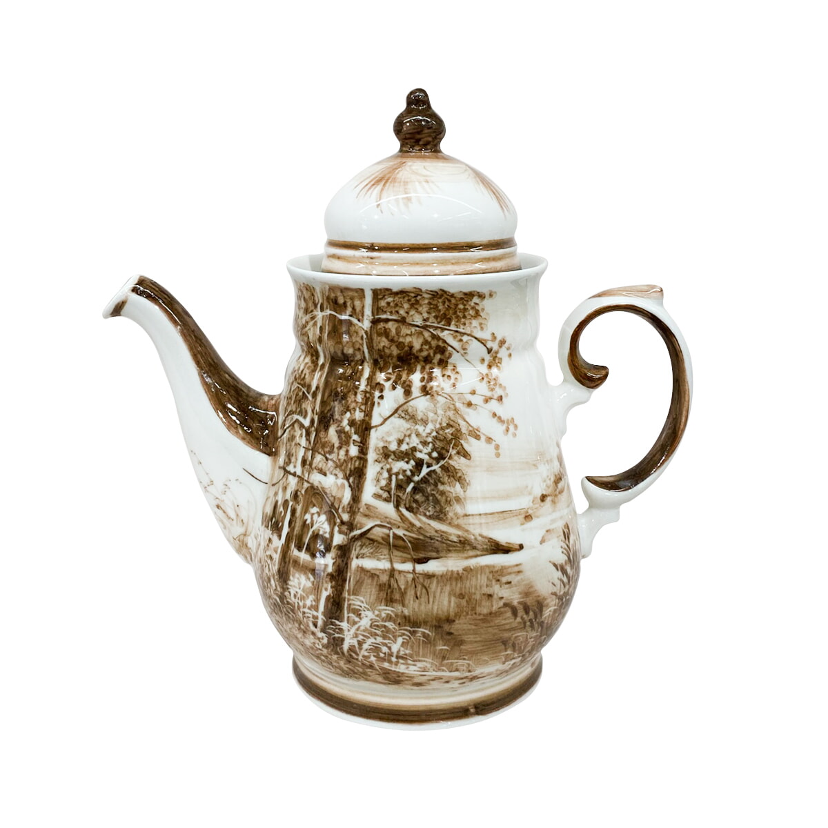 Чайник Чародейка в цветной росписи Титова
