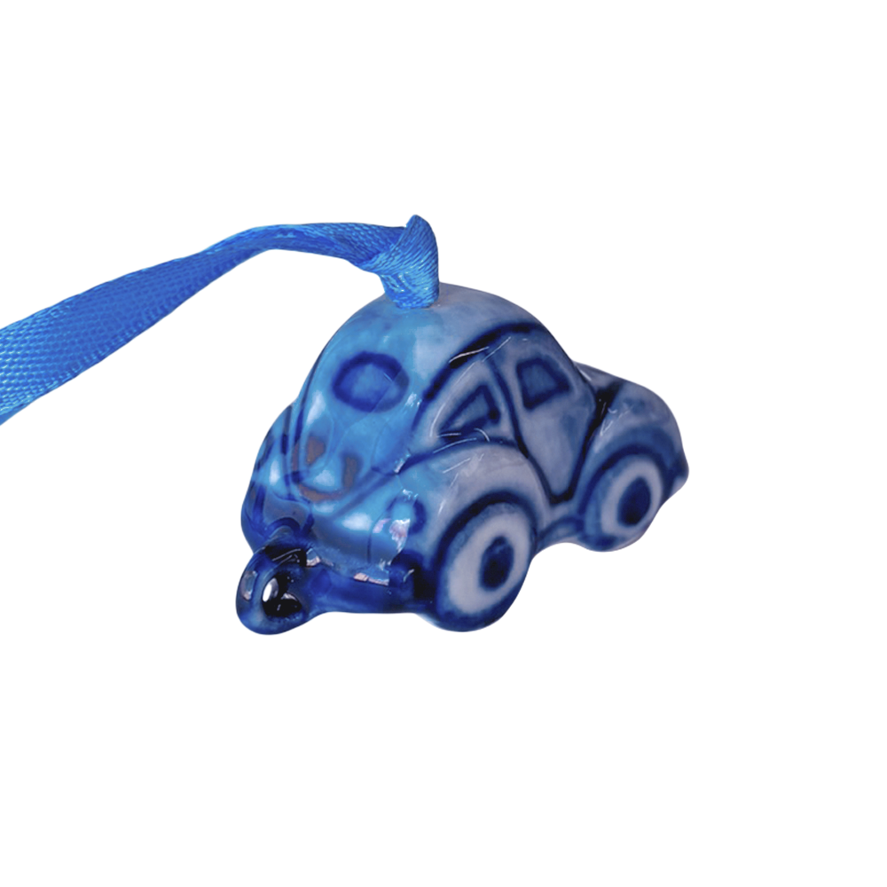 Ёлочная игрушка Машинка Гжельский фарфоровый завод