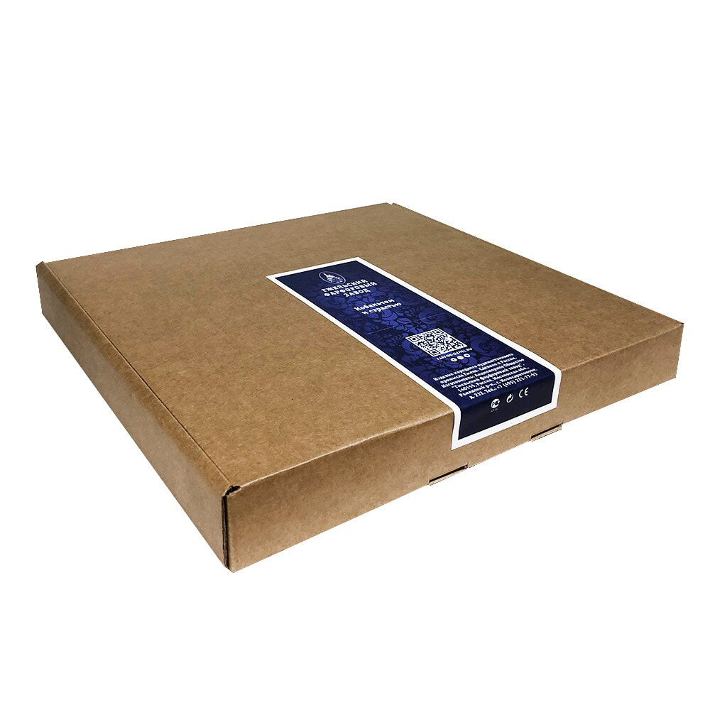 Коробка подарочная размер: 365х365х35 (крафт)