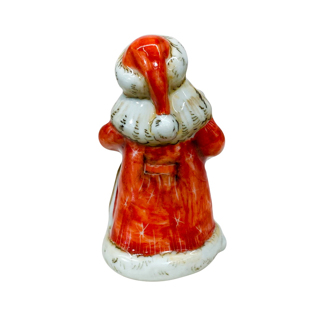 Скульптура Морозко в цвете Гжельский фарфоровый завод