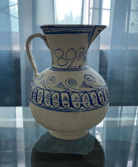 Образцы гжельского полуфаянса, XIX век 