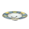 Тарелка для пасты Фасон в росписи &quot;Пэчворк&quot; диаметр 26 см. Гжельский фарфоровый завод