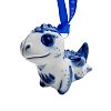 Елочная игрушка Дракончик мини Гжельский фарфоровый завод