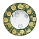 Тарелка для пасты Фасон в росписи &quot;Одуванчик&quot; диаметр 26 см. Гжельский фарфоровый завод