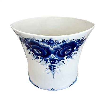 Ваза Таврическая с широкой горловиной Гжельский фарфоровый завод