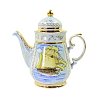 Сервиз чайный Крым (авторская работа) Гжельский фарфоровый завод