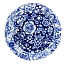 Тарелка столовая в авторской росписи Фэнтази Юлианы Косихиной диаметр 28 см. Гжельский фарфоровый завод