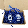 Подарочный набор с синими Щелкунчиками Гжельский фарфоровый завод