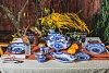 Сервиз столовый &amp;quot;Восточная роза&amp;quot; Гжельский фарфоровый завод