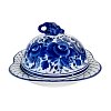 Сервиз чайный Голубая рапсодия Ирины Антроповой Гжельский фарфоровый завод