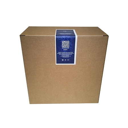 Коробка подарочная размер: 150х295х295 (крафт) Гжельский фарфоровый завод